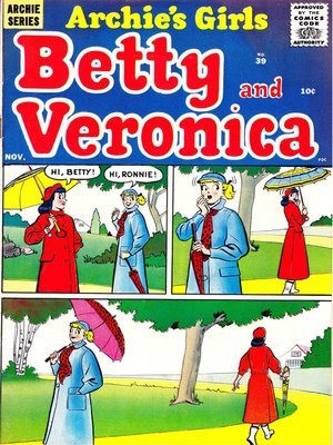 cover image of Archie's Girls: Betty & Veronica (1950), Issue 39